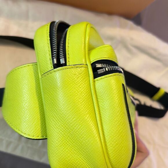 Louis Vuitton Women's Taigarama Coated Canvas Outdoor Monogram Bum Bag Yellow OS - Picture 11 of 15